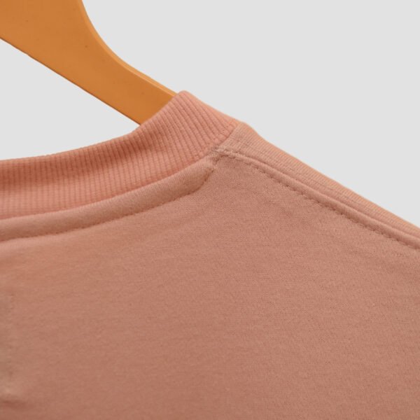 CHOSEN – Blush Pink Oversized Tee | 240 GSM - Image 5