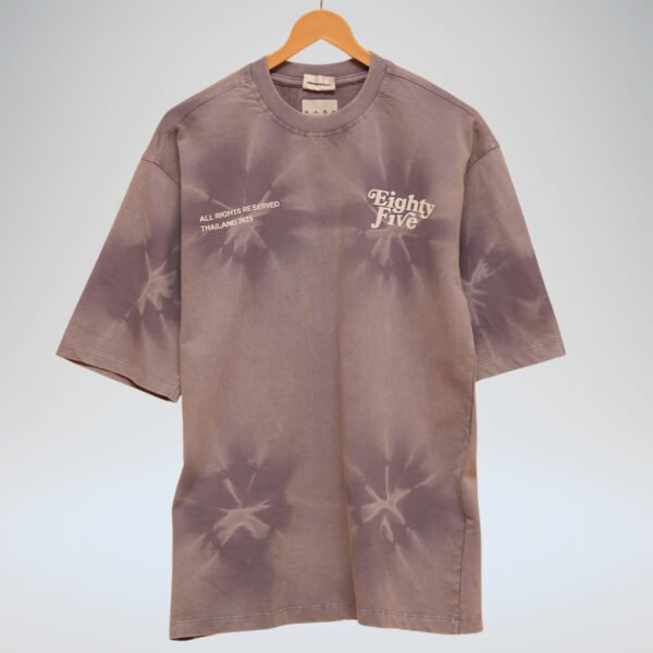 Acid Wash Luxe - Oversized Purple Tee by KASH | 240 GSM