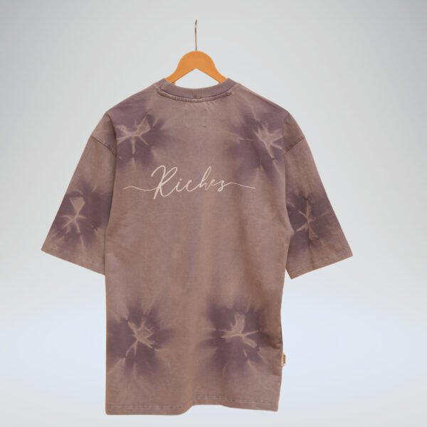Acid Wash Luxe - Oversized Purple Tee by KASH | 240 GSM - Image 3