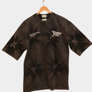 Acid Wash Luxe - Oversized Charcoal Tee by KASH | 240 GSM