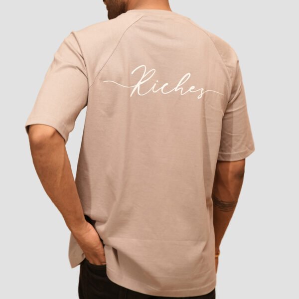 KASH DREAM TO INSPIRE Oversized Grey T-Shirt | 240 GSM Premium Cotton | Motivational Slogan Tee for Men & Women - Image 6